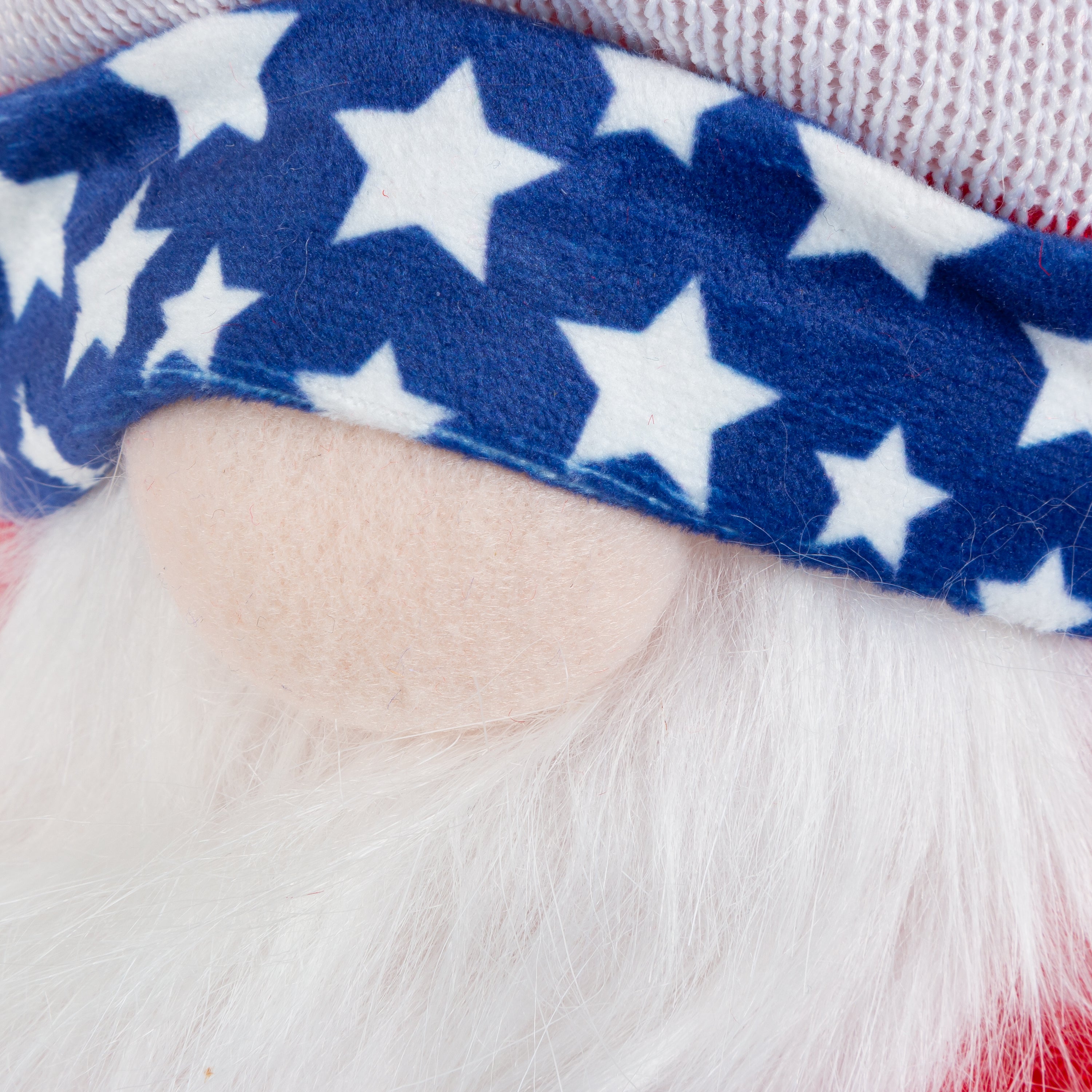 26.7 Pre Lit Plush Patriotic Gnomes